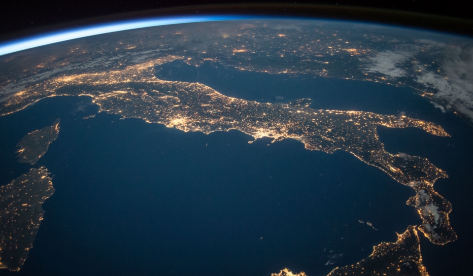 An image of the earth.